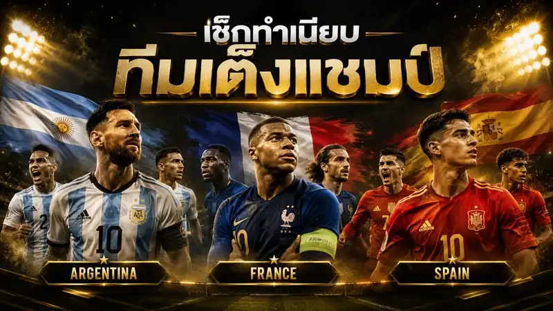 ทำเนียบทีมเต็งแชมป์บอลโลก
