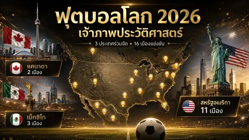 ฟุตบอลโลก 2026 เจ้าภาพ